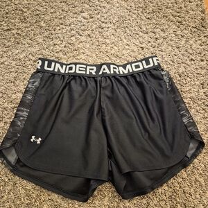 Under Armour Women's Black Athletic Shorts